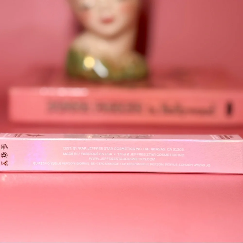 Jeffree Star EVERYBODY KNOWS Supreme Gloss Red Orange NIB FUll Size Vegan